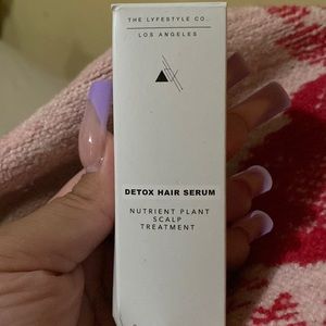 The lifestyle Co detox hair serum